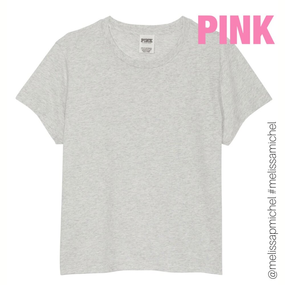 NWT PINK VS Cotton Short-Sleeve Tee